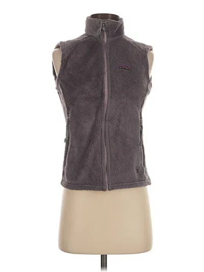 Pre-owned Patagonia Sweater Vest In Gray