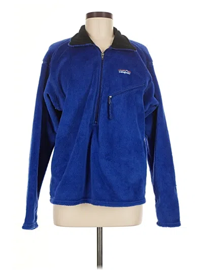 Pre-owned Patagonia Sweatshirt In Blue