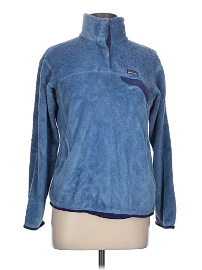 Pre-owned Patagonia Sweatshirt In Blue