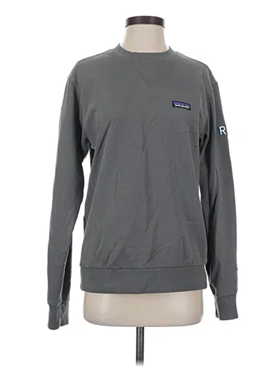 Pre-owned Patagonia Sweatshirt In Gray
