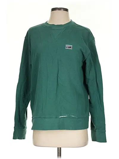 Pre-owned Patagonia Sweatshirt In Green