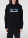 Patagonia P-6 Logo Uprisal Hoody In Schwarz