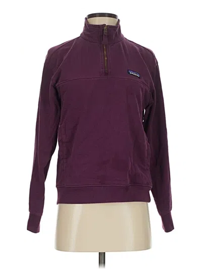 Pre-owned Patagonia Sweatshirt In Purple