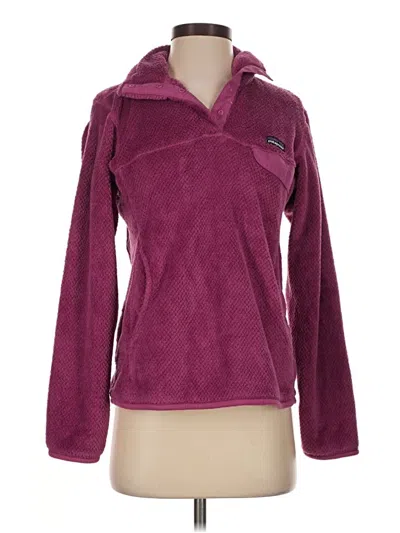 Pre-owned Patagonia Sweatshirt In Purple