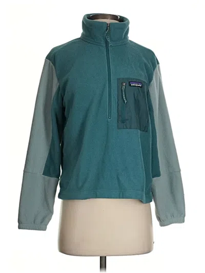 Pre-owned Patagonia Sweatshirt In Teal