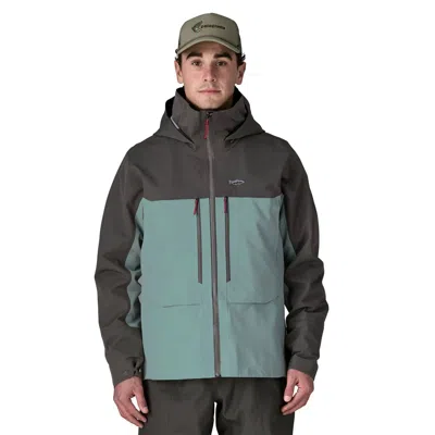 Patagonia Swiftcurrent Jacket In Blue Sage In Black