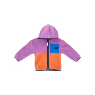 Patagonia Synchilla Fleece Hoodie Kids In Purple