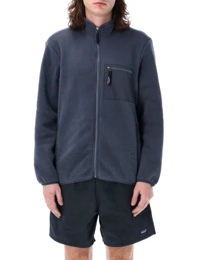 Patagonia Synchilla Fleece Jacket In Blue