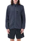 Patagonia Zippered Pockets Fleece Jacket In Blue