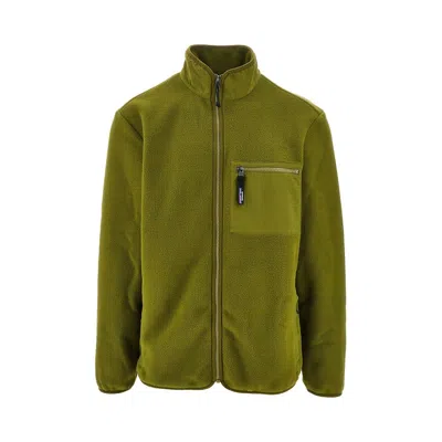 Patagonia Synchilla Zip-up Jacket In Green