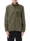Patagonia Zip-up Fleece Jacket Pockets In Grün