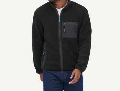 Patagonia Synchilla Full Zip Jacket In Black