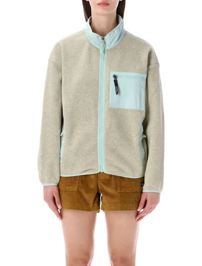 Patagonia Synchilla Recycled Fleece Zip Jacket In Multi