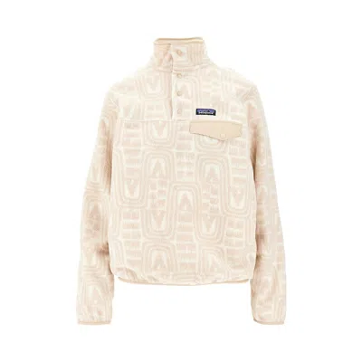 Patagonia Synchilla Snap-t Fleece Sweater In Neutral