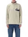 Patagonia Synchilla Snap-t Lightweight Fleece In Neutral