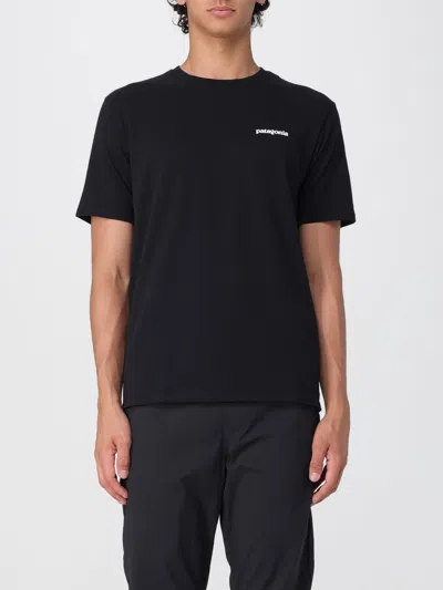 Patagonia T-shirt  Men Color Black