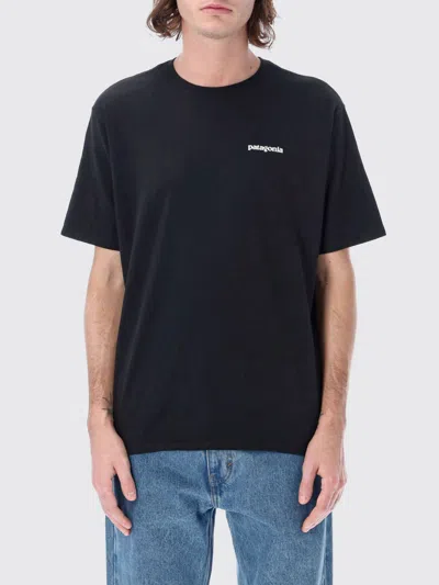 Patagonia T-shirt  Men Color Black