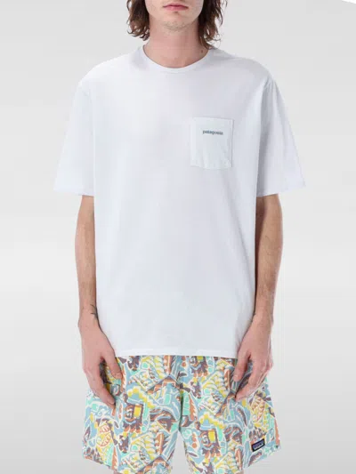 PATAGONIA T-SHIRT PATAGONIA MEN COLOR WHITE,G42452001