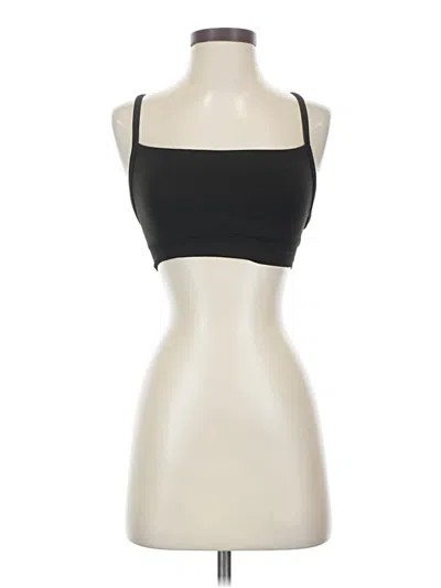 Pre-owned Patagonia Tank Top Black Strapless Neckline Tops