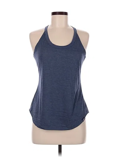 Pre-owned Patagonia Tank Top Blue Halter Neckline Tops
