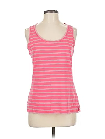 Pre-owned Patagonia Tank Top Pink Halter Neckline Tops