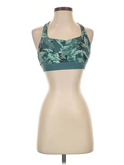 Pre-owned Patagonia Tank Top Teal Halter Neckline Tops
