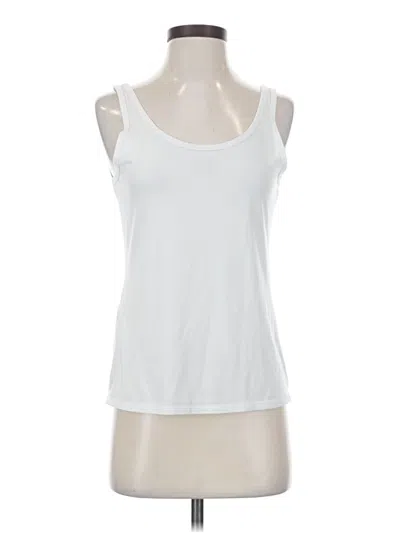 Pre-owned Patagonia Tank Top White Halter Neckline Tops