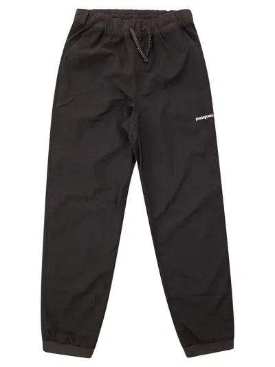 Patagonia Technical Fabric Jogging Trousers In Black