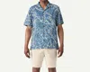 Patagonia Tidal Threads Camp Shirt In Blue