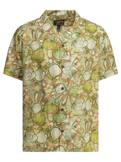 Patagonia "tidal Threads" Casual Shirt In Orange