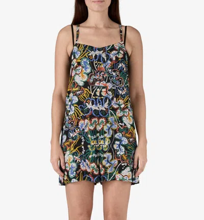 Patagonia Tidal Threads Romper In Undersea: Black In Multi