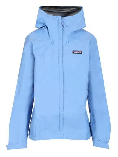 Patagonia Torrentshell 3l Rain Jacket In Light Blue