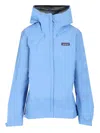 Patagonia Torrentshell 3l Rain Jacket In Light Blue