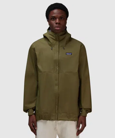 Patagonia Torrentshell 3l Rain Jacket In Tent Green