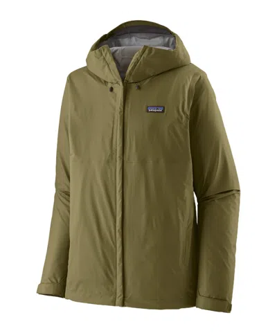 Patagonia Torrentshell 3l Raincoat In Green