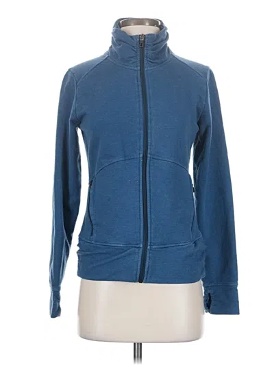 Pre-owned Patagonia Track Jacket In Blue