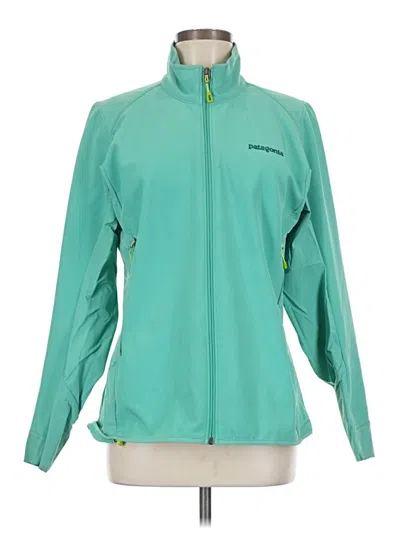 Pre-owned Patagonia Track Jacket In Blue