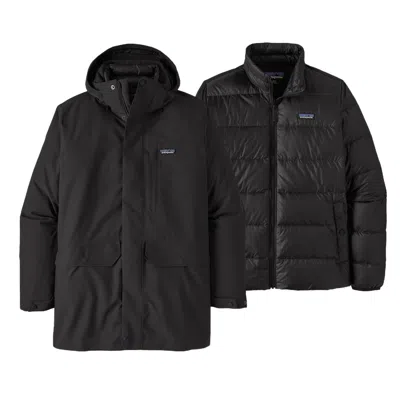 Patagonia Tres 3-in-1 Reversible Parka In Black