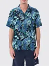 Patagonia Printed Buttoned Shirt In Blue