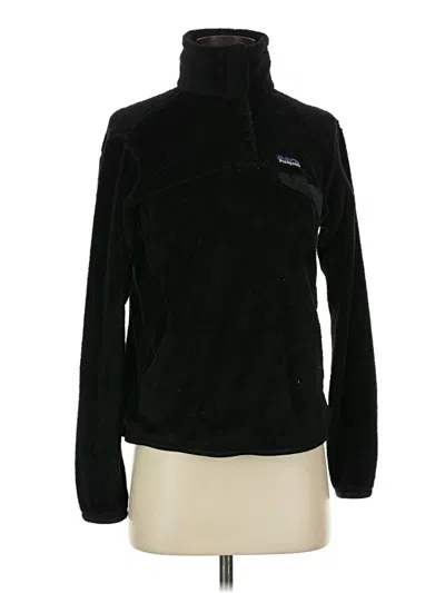 Pre-owned Patagonia Turtleneck Sweater In Black
