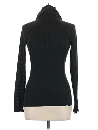 Pre-owned Patagonia Turtleneck Sweater In Black