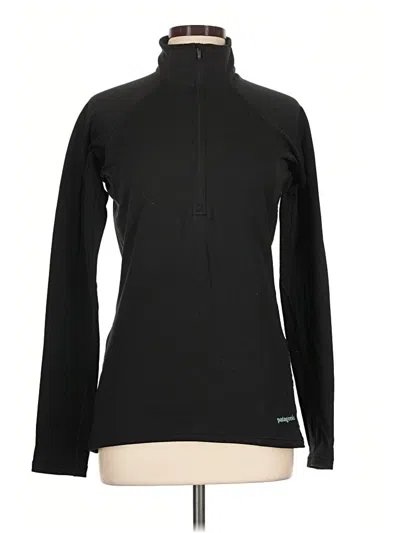 Pre-owned Patagonia Turtleneck Sweater In Black