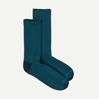 Patagonia Ultralightweight Liner Socks In Summit Blue