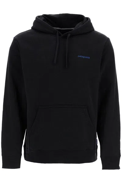 Patagonia Uprisal Logo Boardshort Hood In Black