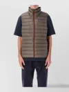 Patagonia Down Sweater Padded Vest In Brown