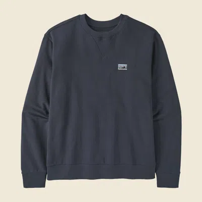 Patagonia Used Daily Crewneck Sweatshirt In Smolder Blue