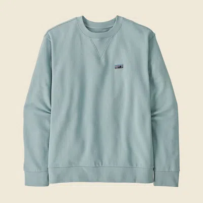 Patagonia Used Daily Crewneck Sweatshirt In Thermal Blue