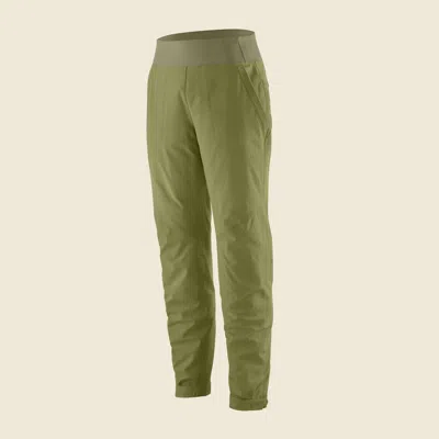 Patagonia Used Women's Caliza Rock Pants - Regular In Buckhorn Green