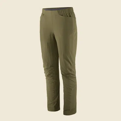 Patagonia Used Women's Chambeau Rock Pants In Tent Green