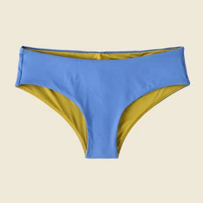 Patagonia Used Women's Cheeky Bottoms In Abundant Blue